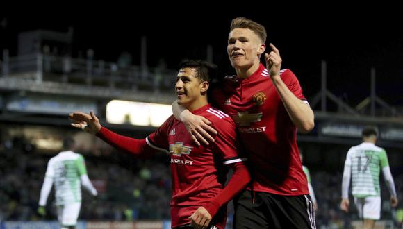 Manchester United goleó 4-0 al Yeovil en el debut de Alexis Sánchez. (Foto: Agencias)