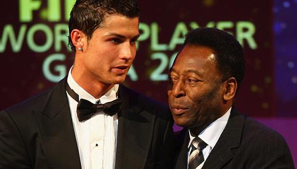 Pelé felicitó a Cristiano Ronaldo por batir su récord de goles oficiales. (Foto: Agencias)