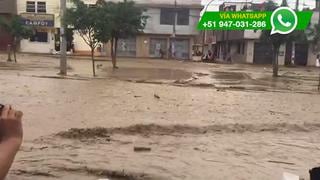 Cierran Ramiro Prialé por desborde de río Huaycoloro [VIDEOS]