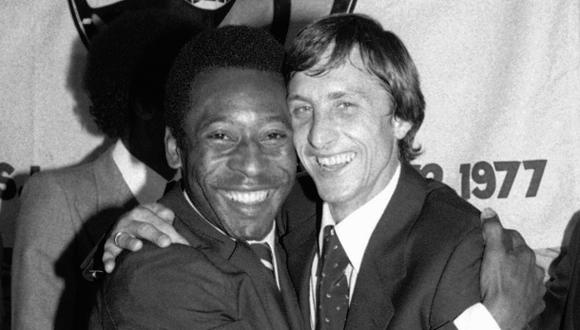 Pelé sobre Johan Cruyff: "Sigamos su ejemplo de excelencia"