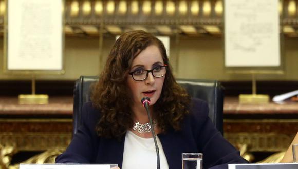 Al ser criticada por la congresista Marisa Glave por actuar como juez y parte, Bartra respondió aseverando que el Parlamento es un foro político, no judicial. (Andina)