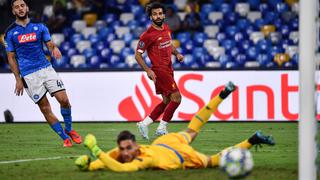 Napoli vs. Liverpool: Meret y la atajada ante soberbio remate de Mohamed Salah en Champions League | VIDEO