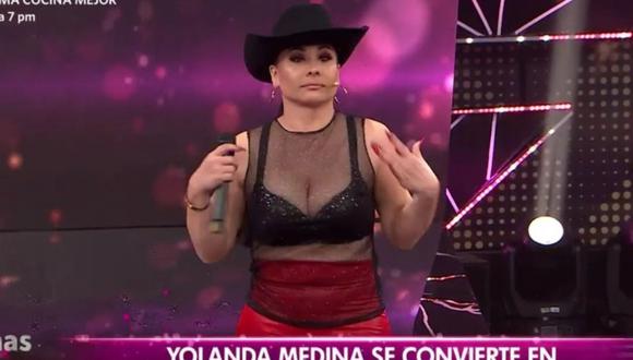 La cuarta gala de “Reinas del Show” se desarrolló sin panel de comentaristas ni la presencia de Yolanda Medina. (Foto: captura América TV)