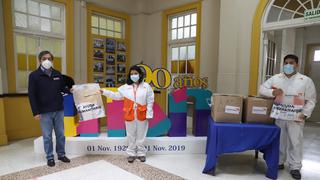 Hospital del Niño de Breña recibió 150 kits de equipos de protección para lucha contra el COVID-19