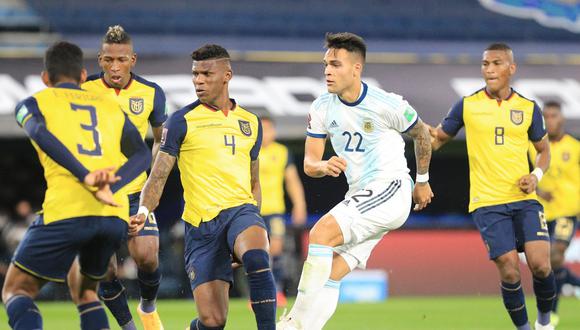 Argentina se enfrenta a Ecuador por la Copa América | Crédito: @Argentina / Twitter.