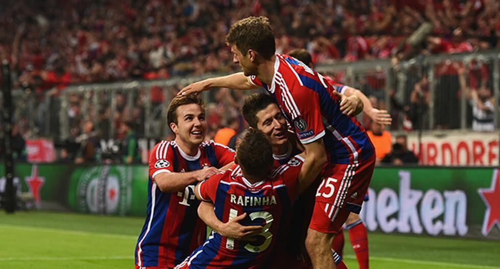El Bayern Munich pulverizó 6-1 a Porto en la Liga de Campeones. (Foto: Getty Images)