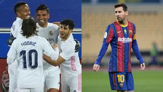 Real Madrid y Barcelona: ¿cuándo y a qué hora juegan por LaLiga?