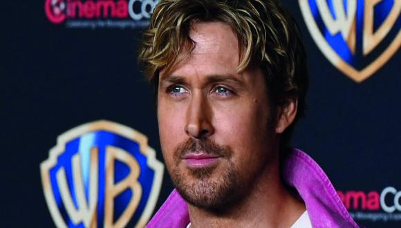 El actor Ryan Gosling reveló los detalles que le entregó Margot Robbie durante el rodaje "Barbie" (Foto: BRIDGET BENNETT / AFP)