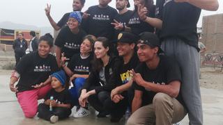 Angelina Jolie llegó a Lima para conocer casos de migrantes venezolanos | FOTOS