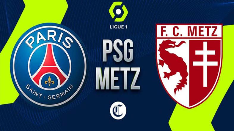 PSG venció sobre la hora a Metz y sigue en lo más alto de la Ligue 1