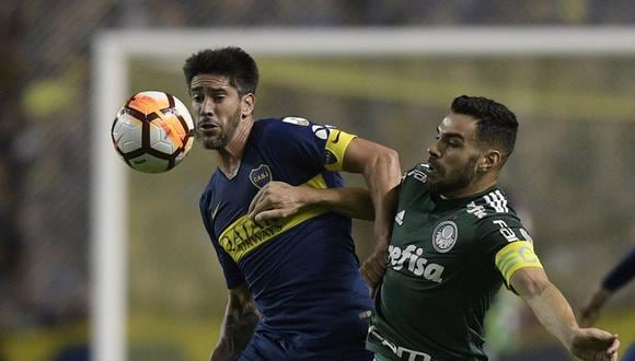 Boca Juniors vs. Palmeiras se enfrentan por la ida de las semifinales de la Copa Libertadores | Foto: AFP