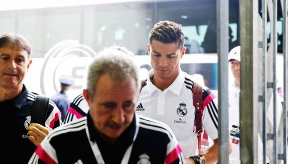 Cristiano se pone a punto para chocar contra Manchester United