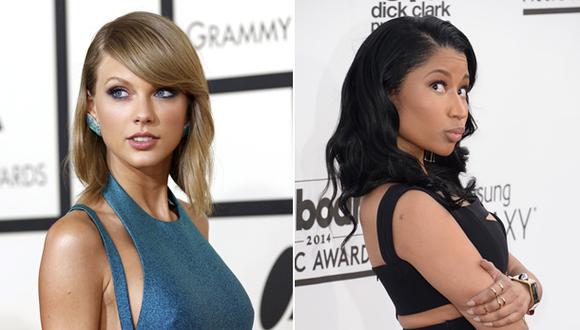 Taylor Swift se disculpa con Nicki Minaj tras pelea en Twitter