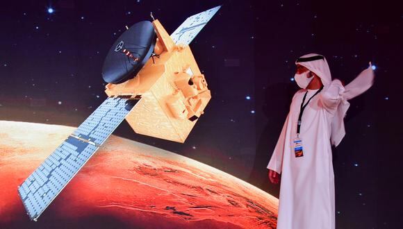 Hope fue lanzada desde el centro espacial japonés de Tanegashima. (Foto: Giuseppe CACACE / AFP)