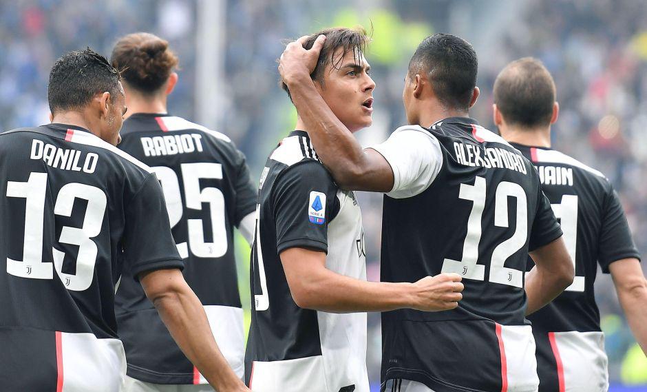 Estas son las mejores imágenes del duelo entre Juventus y Brescia por la jornada 24 de la Serie A de Italia. EFE/EPA/ALESSANDRO DI MARCO