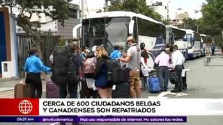Coronavirus en Perú: 600 turistas belgas y canadienses fueron repatriados a sus países