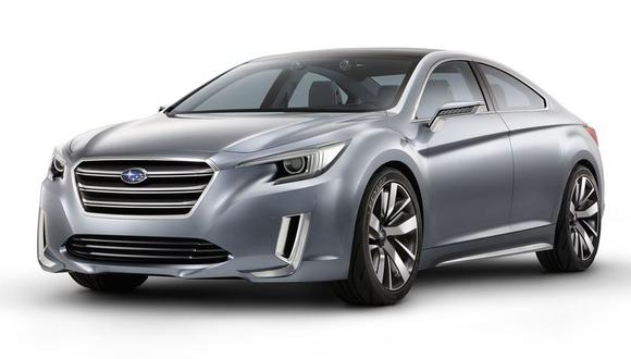 El Subaru Legacy 2015 será visto en el Salón de Chicago