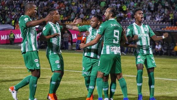 Atlético Nacional se impuso por 3-0 a Santa Fe por el partido de ida de octavos de final de la Copa Colombia en el Estadio Atanasio Girardot (Foto: Atlético Nacional)