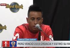 Christian Cueva: así destacó la victoria de la Selección Peruana ante Croacia
