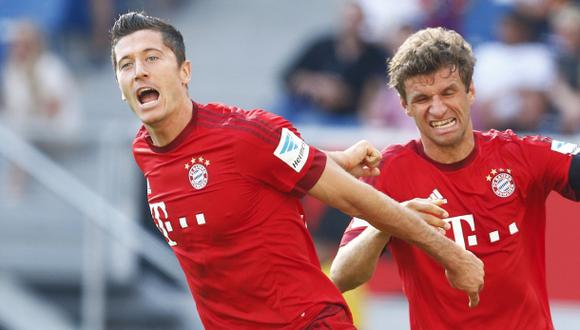 Bayern Múnich ganó 2-1 a Hoffeinheim con gol a los 89'