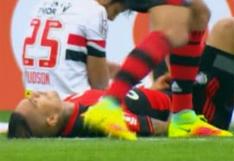 Sao Paulo vs Flamengo: Paolo Guerrero falló chance frente a Christian Cueva