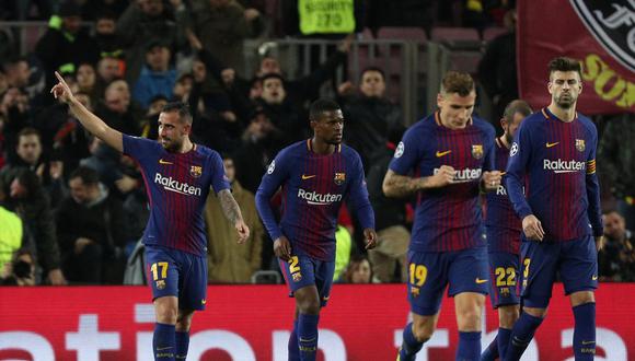 Barcelona ganó al Sporting de Lisboa con un gol de Paco Alcácer. (Foto: Reuters)