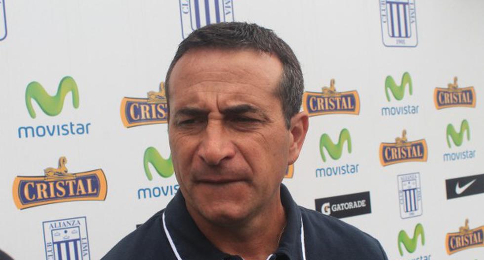 El entrenador de Alianza Lima está conforme con el desempeño de Fernando Canales