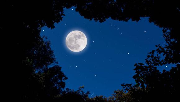 A qué hora, dónde y cómo ver la Superluna del 31 de agosto. (Foto: iStock)