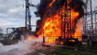 “Ataques masivos” de Rusia golpean la red eléctrica de Ucrania