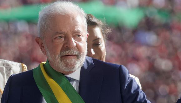 El presidente de Brasil, Luiz Inácio Lula da Silva, en el Palacio Planalto, en Brasilia, Brasil.