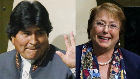 Evo Morales vio "interés" de Bachelet sobre el tema marítimo