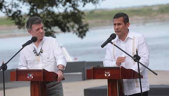 Humala y Santos acuerdan impulsar desarrollo de frontera común