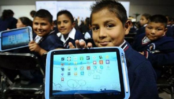 Escolares de cuatro regiones recibirán 410,570 tabletas