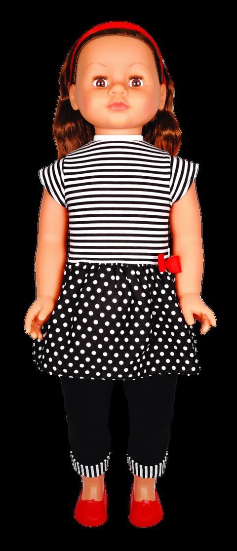 La nueva muñeca Loli está basada en el mecanismo de la recordada Alicia, es decir, es una muñeca caminadora.