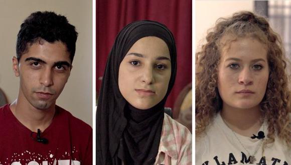 Cada año, Israel arresta a unos 500 menores de edad como Husam Abu Khalifa, Malak Al-Ghalit y Ahed Tamimi. Foto: BBC Mundo