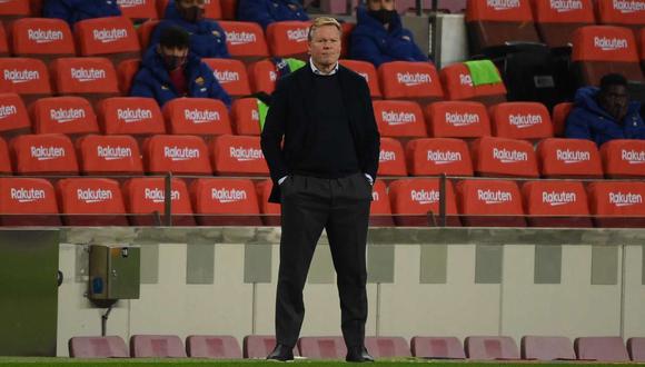 Ronald Koeman zanjó la polémica con Riqui Puig. (Foto: AFP)