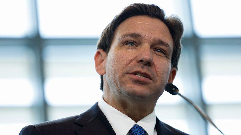 DeSantis is considered a potential presidential candidate in 2024. (GETTY IMAGES).