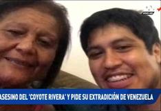 Julio Rivera pide acelerar extradición de venezolano implicado en la muerte de su hijo