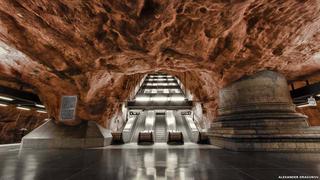 El metro de Estocolmo: arte bajo tierra