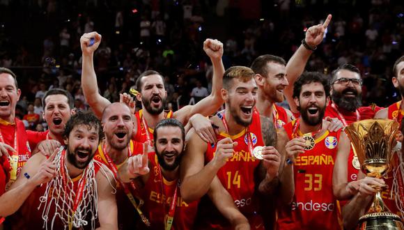 España consiguió su segundo título mundial tras vencer 95-75 a Argentina | Foto: EFE
