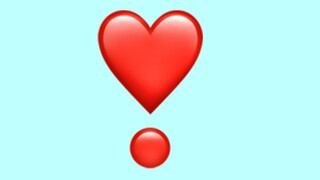 Qué significa el corazón con punto rojo debajo en WhatsApp