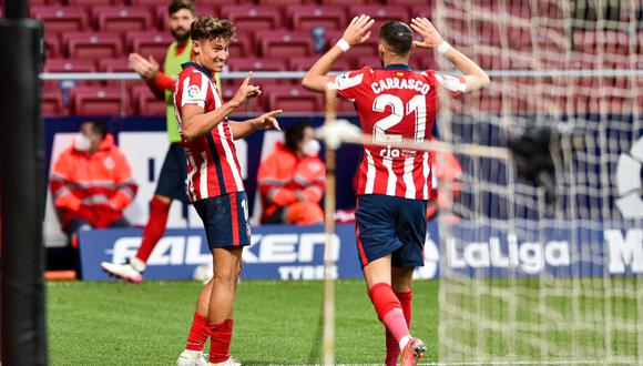 Atlético de Madrid ganó 2-0 al Huesca y sigue firme en la punta de LaLiga Santander.