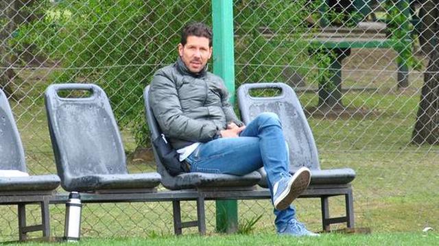 Diego Simeone viajó hasta Argentina para ver jugar a su hijo - 1