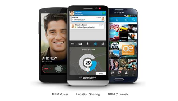 BBM Voice y BBM Channels están disponibles para iOS y Android