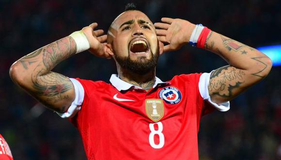 Chile: Arturo Vidal volvió a entrenar y podría jugar ante Perú