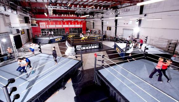 El primer Performance Center de la WWE, ubicado en Orlando, Florida. (WWE)