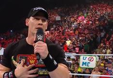 El emotivo discurso de John Cena por sus 20 años en la WWE: “Gracias, siempre quise decirlo”