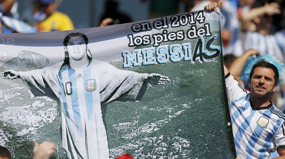 Argentina vs. Irán: color y emoción en las tribunas del Mundial - 10