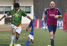 Presidente de la FIFA Gianni Infantino y Evo Morales jugarán fútbol en Bolivia