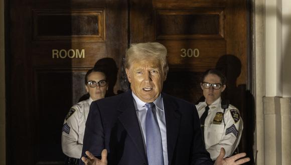 El ex presidente estadounidense Donald Trump. (Foto de Alex Kent / AFP)